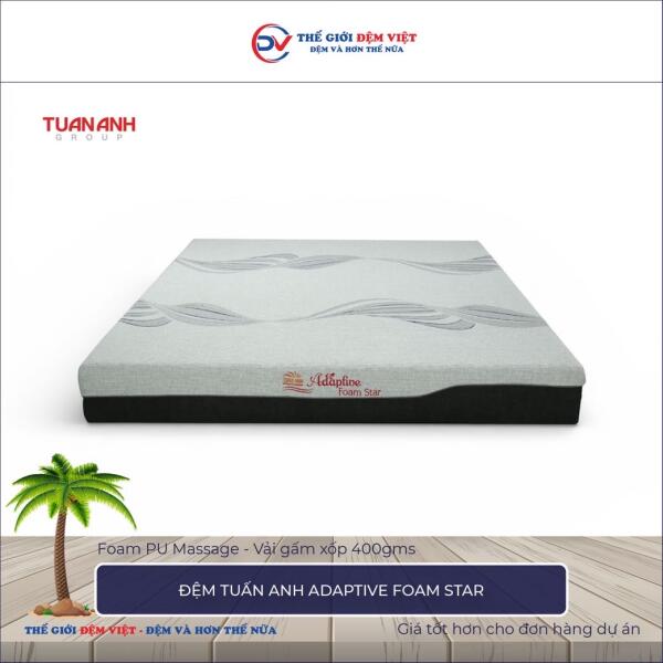 Đệm foam Tuấn Anh Adaptive Foam Star 2